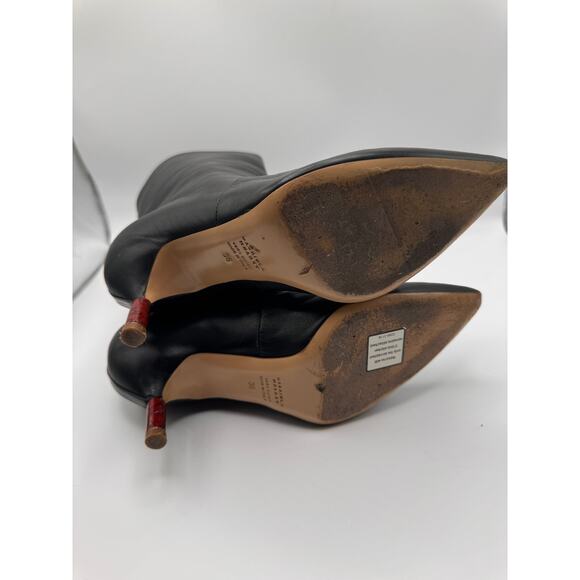 GABRIELA HEARST Black Mariana Ankle Leather Boots size 36 - Picture 7 of 13